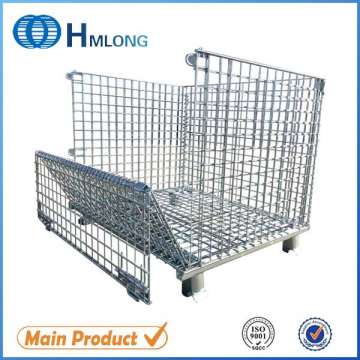 Heavy Duty Collapsible Wire Mesh Pallet Container